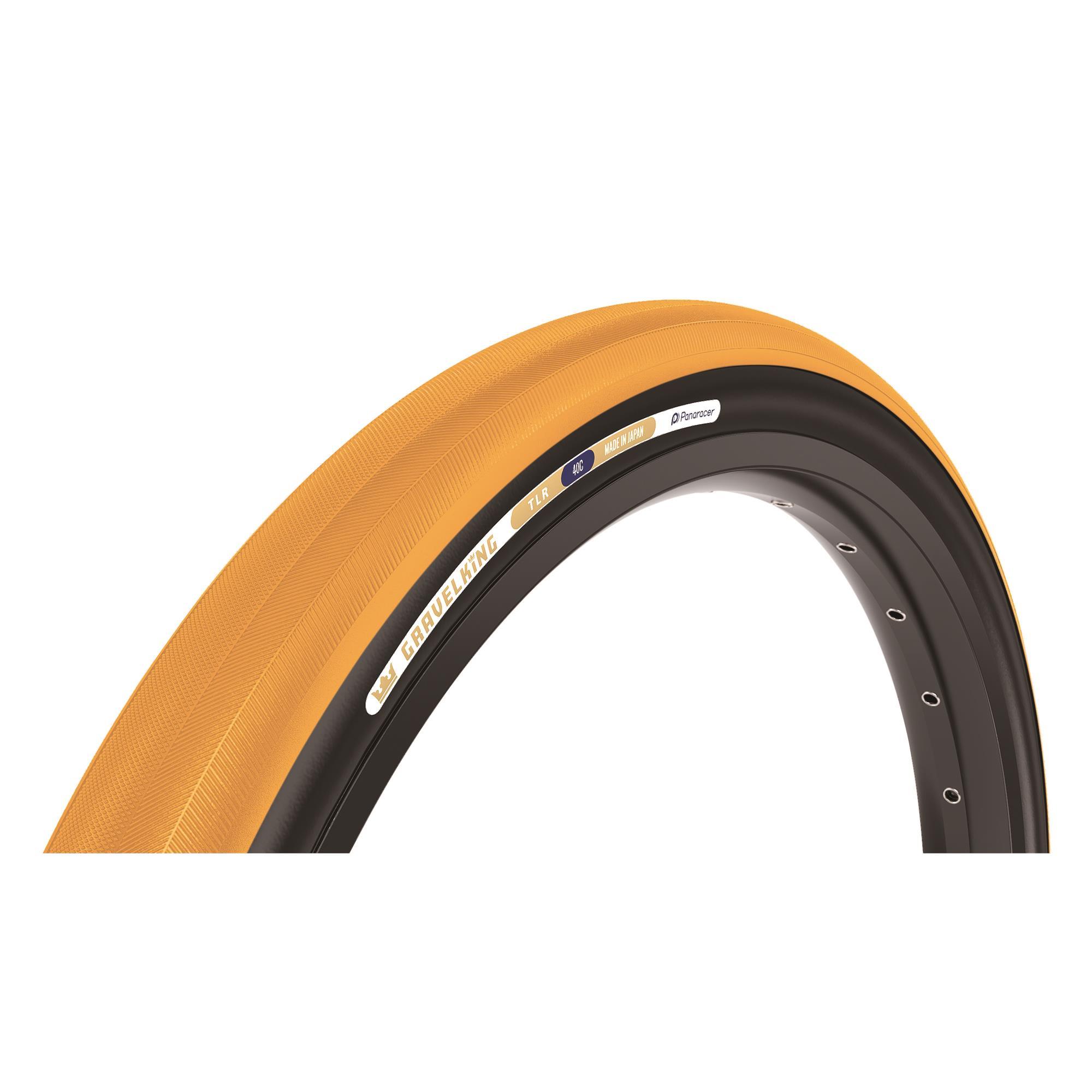 Panaracer GravelKing Slick Colour Edition 2025 TLR Gravel Tyre - Honey Butter/Black