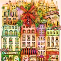 Trefl Midnight In Paris 1000 Piece Puzzle - Image 2