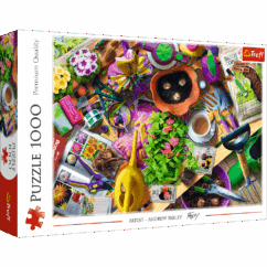 Trefl Tidying Up The Garden 1000 Piece Puzzle