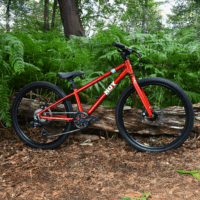 HOY Pentland 24in Kids Bike, 8 Speed - Red - Image 2