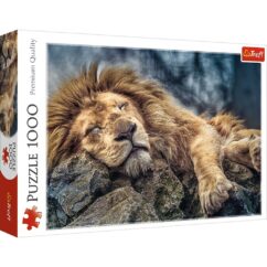Trefl Sleeping Lion 1000 Piece Puzzle