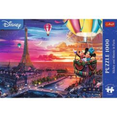 Trefl Mickey And Minnie In Paris 1000 Piece Puzzle