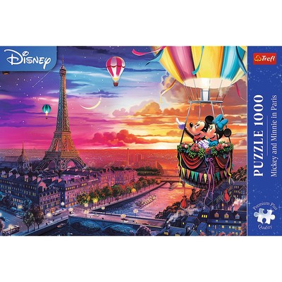 Trefl Mickey And Minnie In Paris 1000 Piece Puzzle