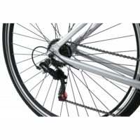 Dawes 2025 Venture 1.0 Crossbar Hybrid Bike 700c Wheel, 6 Speed - Silver - Image 8