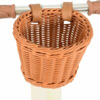 MoVe Mini Go! Tilt Scooter with Basket and Tassels - Cream - Image 4
