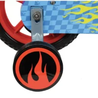 Hot Wheels 12inch Kids Bike with Stabilisers - Blue - Image 5