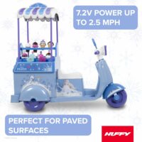 Huffy Disney Frozen Ice Cream 7.2v Kids Electric Ride On - Blue - Image 9