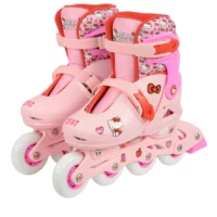 Hello Kitty Adjustable Inline Skates - Pink - Image 2