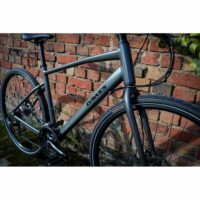 Dawes Discovery 1.0 Cross Bar Ladies Hybrid Bike, 700c Wheel, 7 Speed - Grey - Image 4
