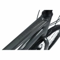 Dawes Discovery 1.0 Low Step Ladies Hybrid Bike, 700c Wheel, 7 Speed - Grey - Image 2