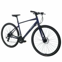 Dawes Discovery 2.0 Cross Bar Ladies Hybrid Bike, 700c Wheel, 8 Speed - Blue - Image 2