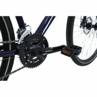 Dawes Discovery 2.0 Cross Bar Ladies Hybrid Bike, 700c Wheel, 8 Speed - Blue - Image 7