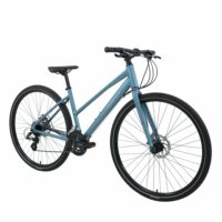 Dawes Discovery 2.0 Low Step Ladies Hybrid Bike, 700c Wheel, 8 Speed - Blue - Image 2