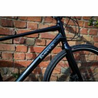 Dawes Discovery 3.0 Cross Bar Hybrid Bike, 700c Wheel, 18 Speed - Black - Image 7