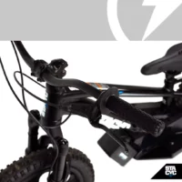 Stacyc Electric Balance Bike 20E-Drive, 6Ah - Black/Blue - Image 7