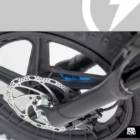 Stacyc Electric Balance Bike 16E-Drive Elite, 3Ah - Black/Blue - Image 9