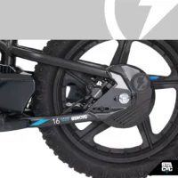 Stacyc Electric Balance Bike 16E-Drive Elite, 3Ah - Black/Blue - Image 6