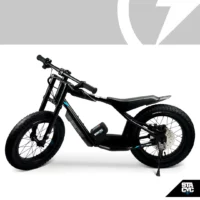 Stacyc Electric Balance Bike 16H-Drive, 5Ah - Black/Blue - Image 5
