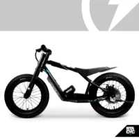 Stacyc Electric Balance Bike 16H-Drive, 5Ah - Black/Blue - Image 4