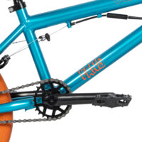 Venom Fang BMX 16" Kids Bike - Teal/Orange - Image 4