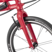 Tern BYB P10 Folding Bike 20" Wheel - Satin Metallic Red - Image 6