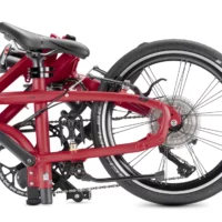Tern BYB P10 Folding Bike 20" Wheel - Satin Metallic Red - Image 9