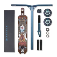 Triad Park Custom Complete #8 Kids Scooter - Bronze/Blue - Image 2