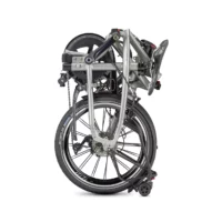Tern BYB S11 Folding Bike 20" Wheel - Matte Silver - Image 2