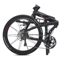 Tern Eclipse X22 Folding Road Bike 26" Wheel - Matte Black - Image 2