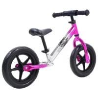 Sullivan Evade 12 Kids Balance Bike - Pink/Black/Silver - Image 2