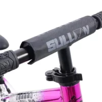 Sullivan Evade 12 Kids Balance Bike - Pink/Black/Silver - Image 4