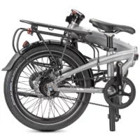 Tern Verge S8i Folding Bike 20" Wheel - Satin Metallic Grey - Image 2