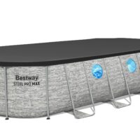 Bestway Splashview Oval 18' x 48" Swimming Pool Set - Image 4