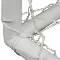 Kickmaster 67mm Premium PVC 6ft Goal - White - Image 4
