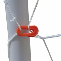 Kickmaster 42mm Premium PVC 8ft Goal - White - Image 4