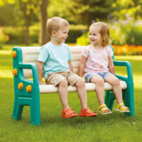 Dolu Kids Bench For 2, Indoor Outdoor - 3 Years+ - Image 2
