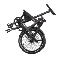 UTO Pro 20 Folding Bike 20" Wheel, 7 Speed - Black - Image 4
