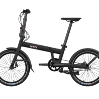 UTO Pro 20 Folding Bike 20" Wheel, 7 Speed - Black - Image 5