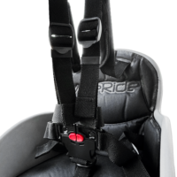WeeRide Safe Front Child Bike Seat - Grey/Black - Image 5